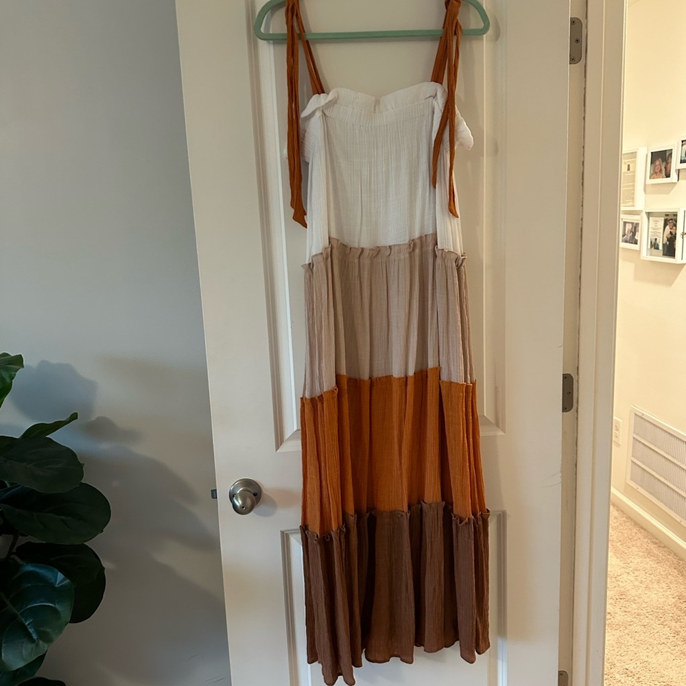 Multicolor Maxi Dress